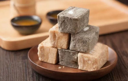 Chenghuang Old Street Handmade Soft Cake - Soybean Flavor/Black Sesame Flavor 250g